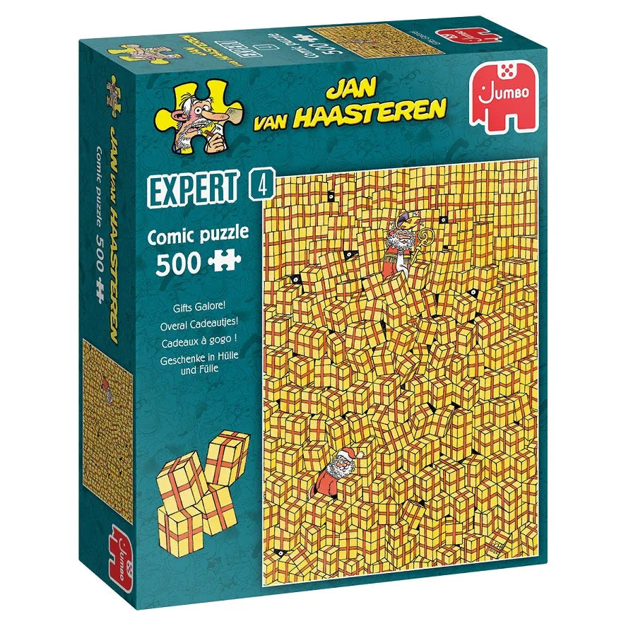 Pusle "Jan van Haasteren - Gifts Galore" 500 tk-108 Jigsaw Puzzles-Brain Games OÜ