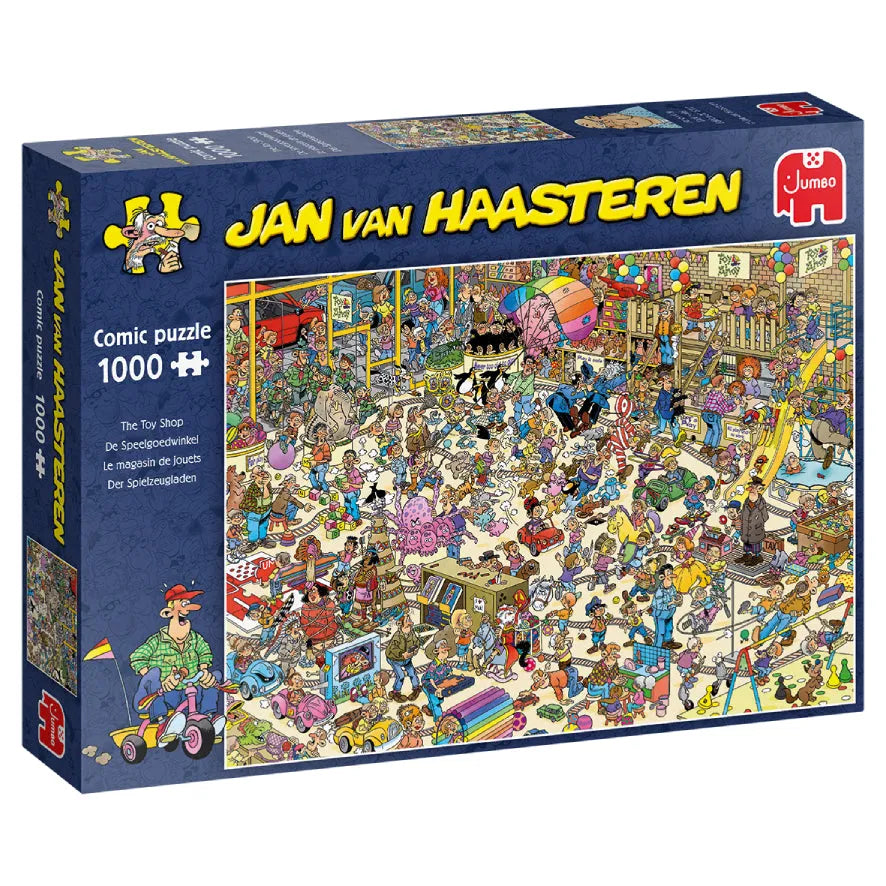 Pusle "Jan van Haasteren - The Toy Shop" 1000 tk-108 Jigsaw Puzzles-Brain Games OÜ