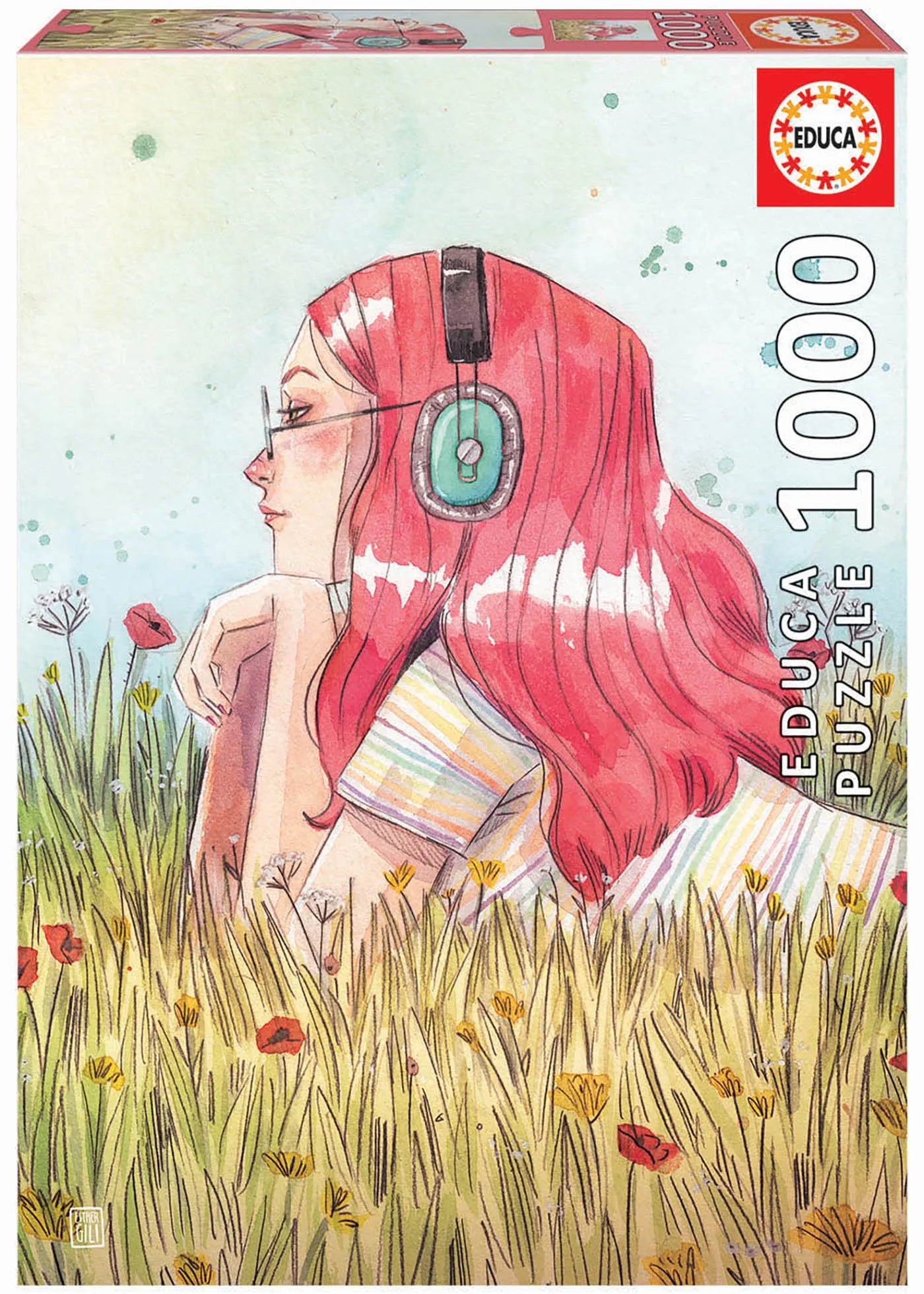 Pusle "June, Esther Gili" 1000 tk-w008 WHSX Jigsaw Puzzles-Brain Games OÜ