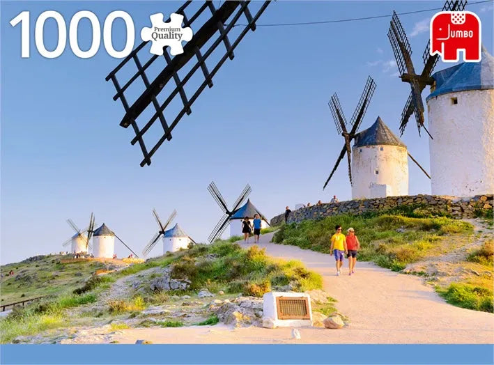 Pusle "La Mancha, Spain" 1000 tk-108 Jigsaw Puzzles-Brain Games OÜ
