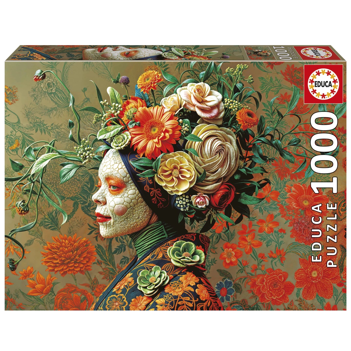 Pusle "Lizard queen" 1000 tk-w008 WHSX Jigsaw Puzzles-Brain Games OÜ