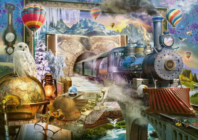 Pusle "Magical Journey" 1000 tk-w008 WHSX Jigsaw Puzzles-Brain Games OÜ