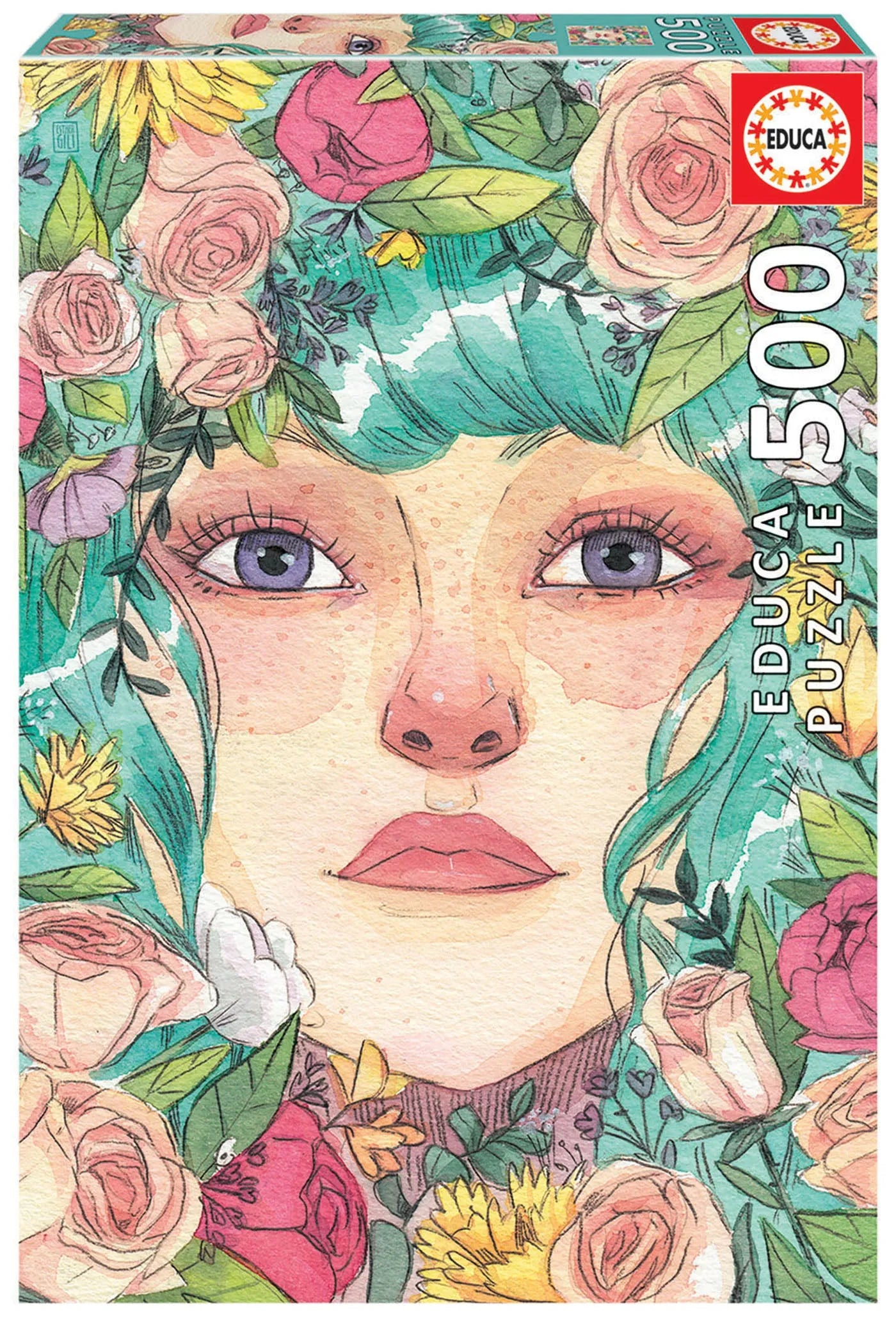 Pusle "May, Esther Gili" 500 tk-w008 WHSX Jigsaw Puzzles-Brain Games OÜ