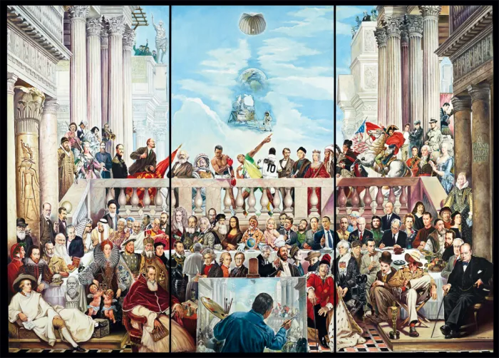 Pusle "Renato Casaro - Thus passes the glory of the world" 3000 tk-w008 WHSX Jigsaw Puzzles-Brain Games OÜ