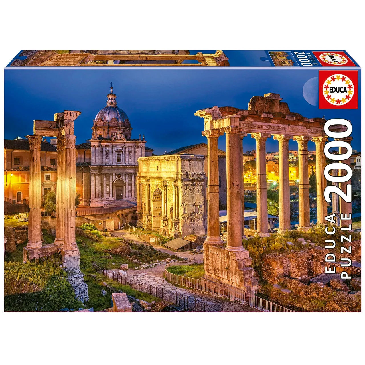Pusle "Roman Forum" 2000 tk-w008 WHSX Jigsaw Puzzles-Brain Games OÜ
