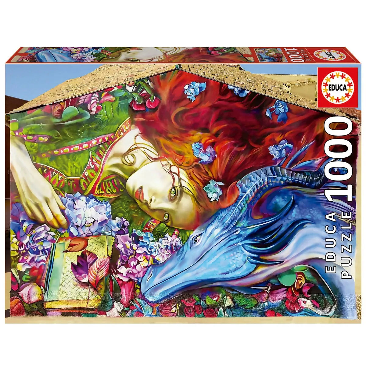 Pusle "Sant Jordi, Lily Brick" 1000 tk-w008 WHSX Jigsaw Puzzles-Brain Games OÜ