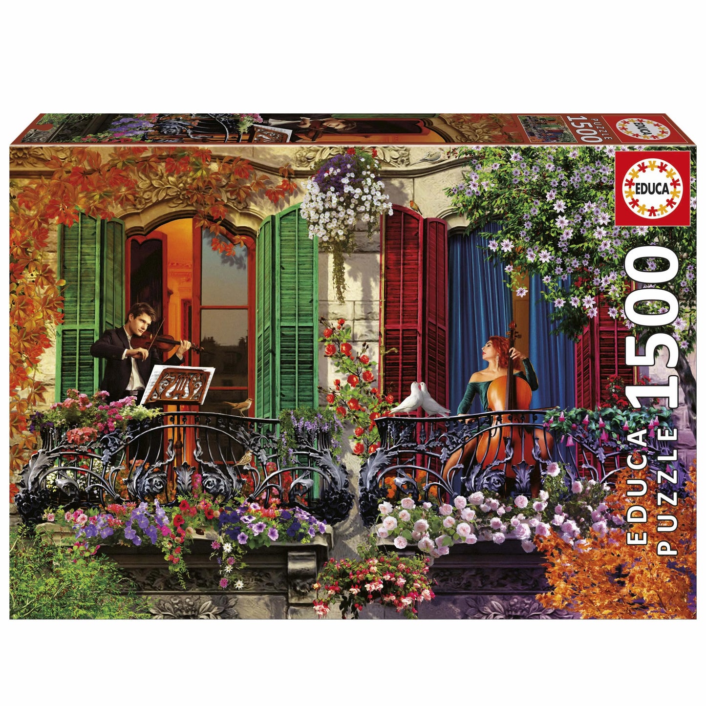 Pusle "Serenade" 1500 tk-w008 WHSX Jigsaw Puzzles-Brain Games OÜ
