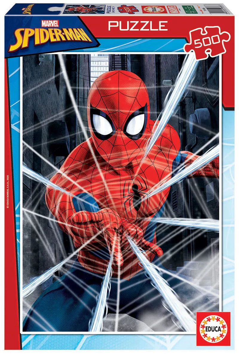 Pusle "Spider-Man" 500 tk-w008 WHSX Jigsaw Puzzles-Brain Games OÜ