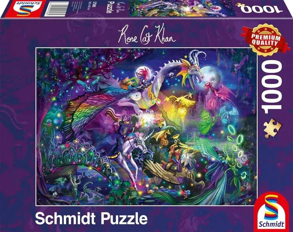Pusle "Summer Night Circus" 1000 tk-w008 WHSX Jigsaw Puzzles-Brain Games OÜ