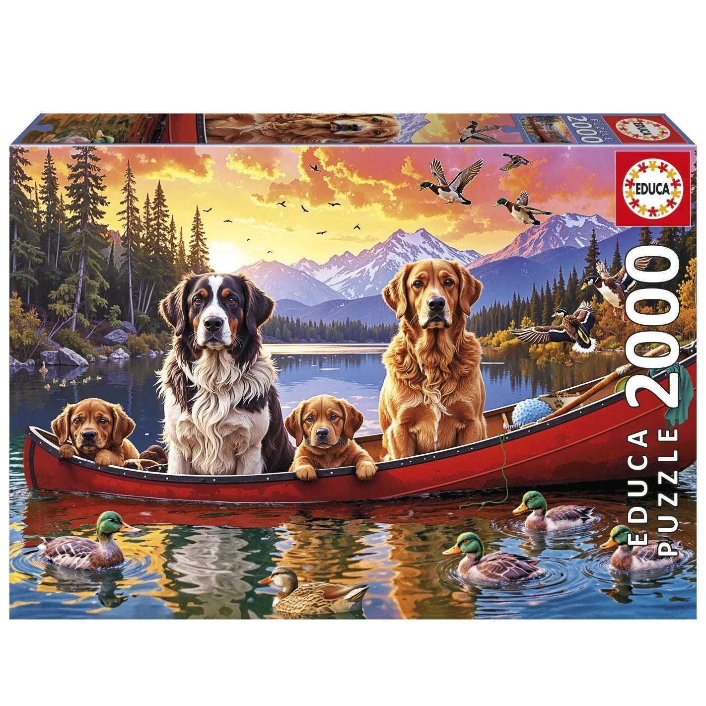 Pusle "Sunday with the Kids" 2000 tk-W008 - Jigsaw Puzzles-Brain Games OÜ