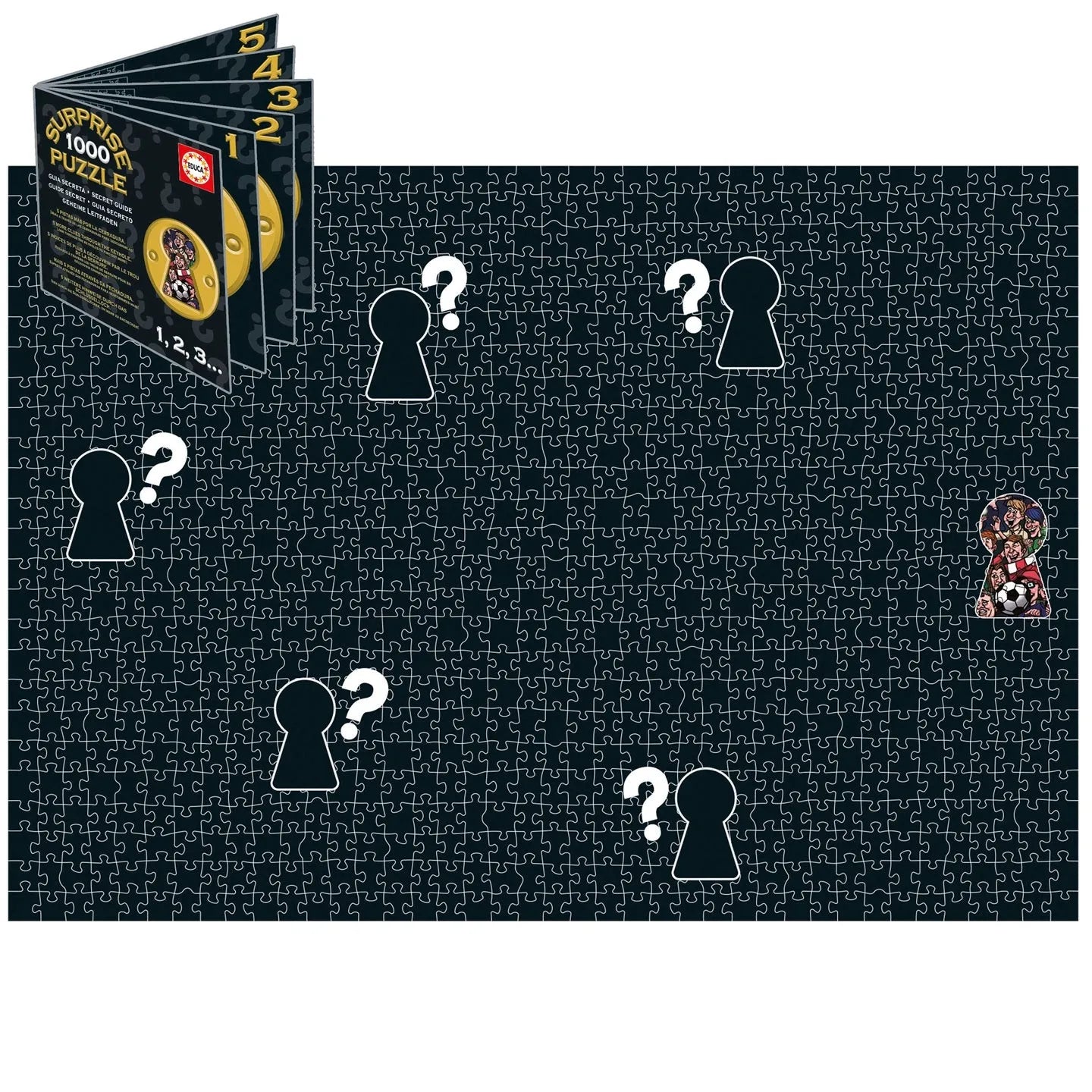 Pusle "Surprise puzzle - Shoot!" 1000 tk-w008 WHSX Jigsaw Puzzles-Brain Games OÜ