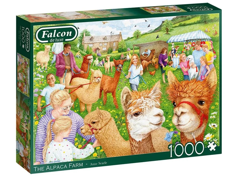 Pusle "The Alpaca Farm" 1000 tk-108 Jigsaw Puzzles-Brain Games OÜ