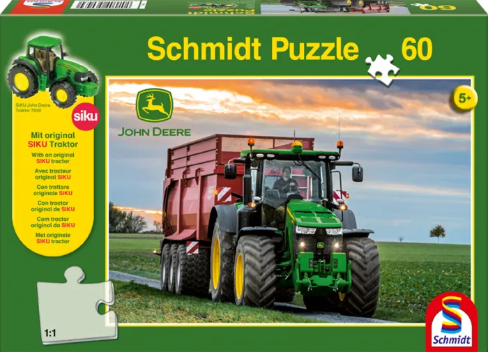 Pusle "Tractor" 60 tk-w008 WHSX Jigsaw Puzzles-Brain Games OÜ