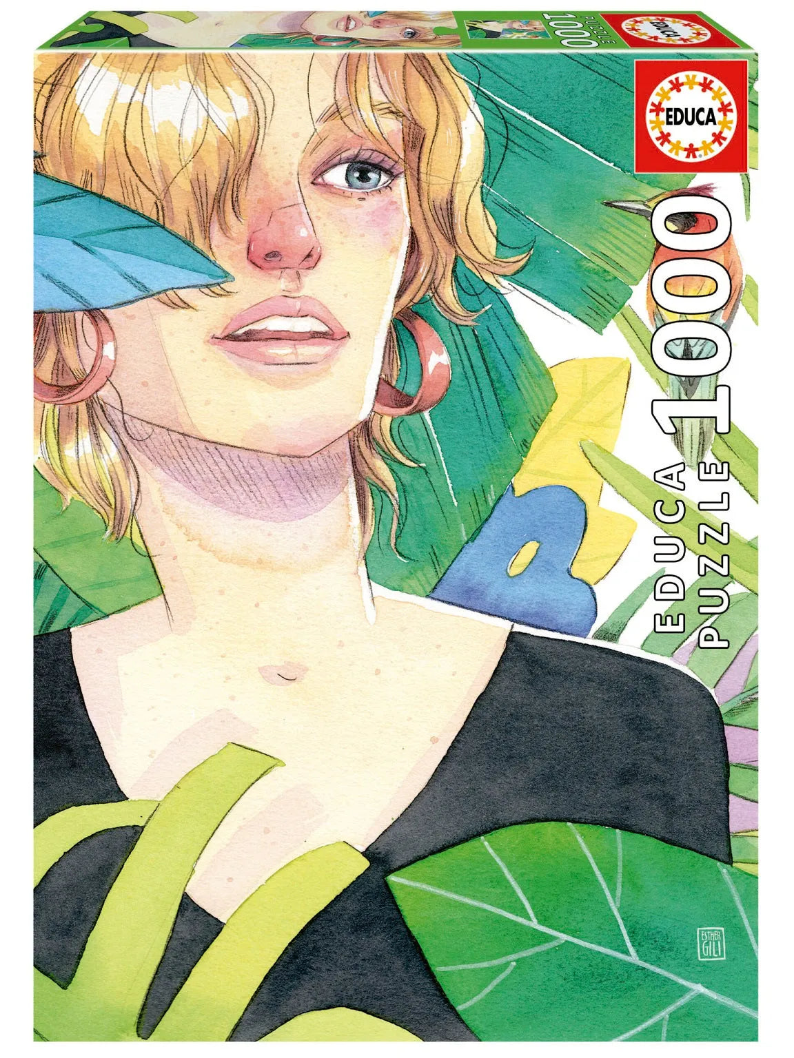 Pusle "Tropical, Esther Gili" 1000 tk-w008 WHSX Jigsaw Puzzles-Brain Games OÜ