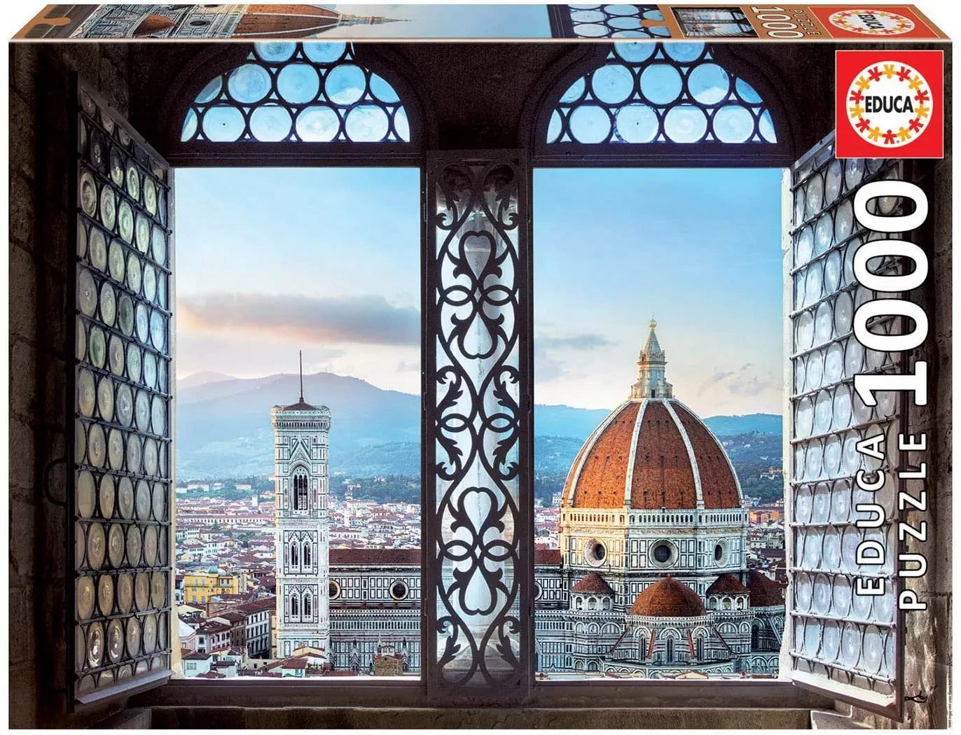 Pusle "Views of Florence, Italy" 1000 tk-w008 WHSX Jigsaw Puzzles-Brain Games OÜ