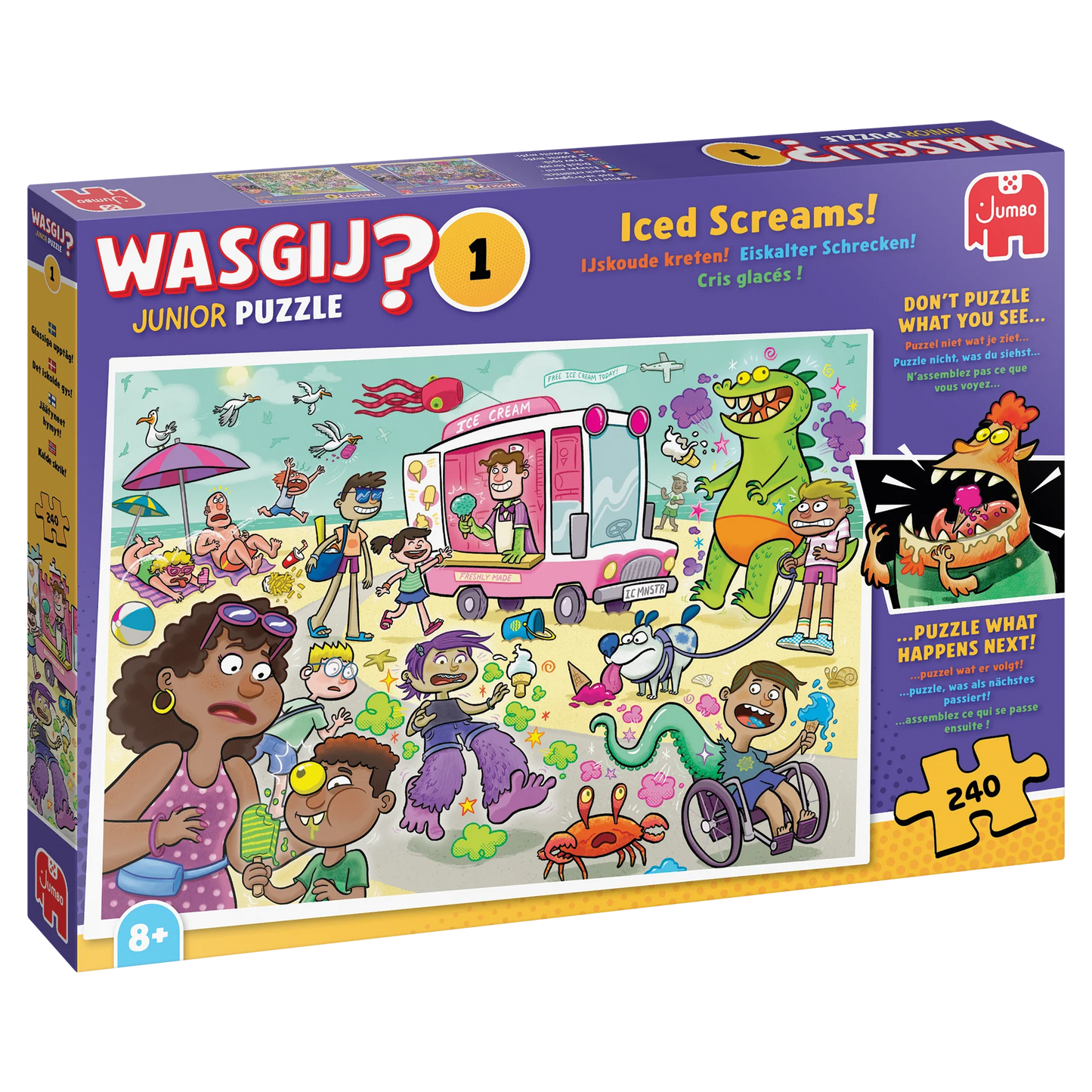 Pusle "Wasgij Junior 1 - Iced Screams" 240 tk