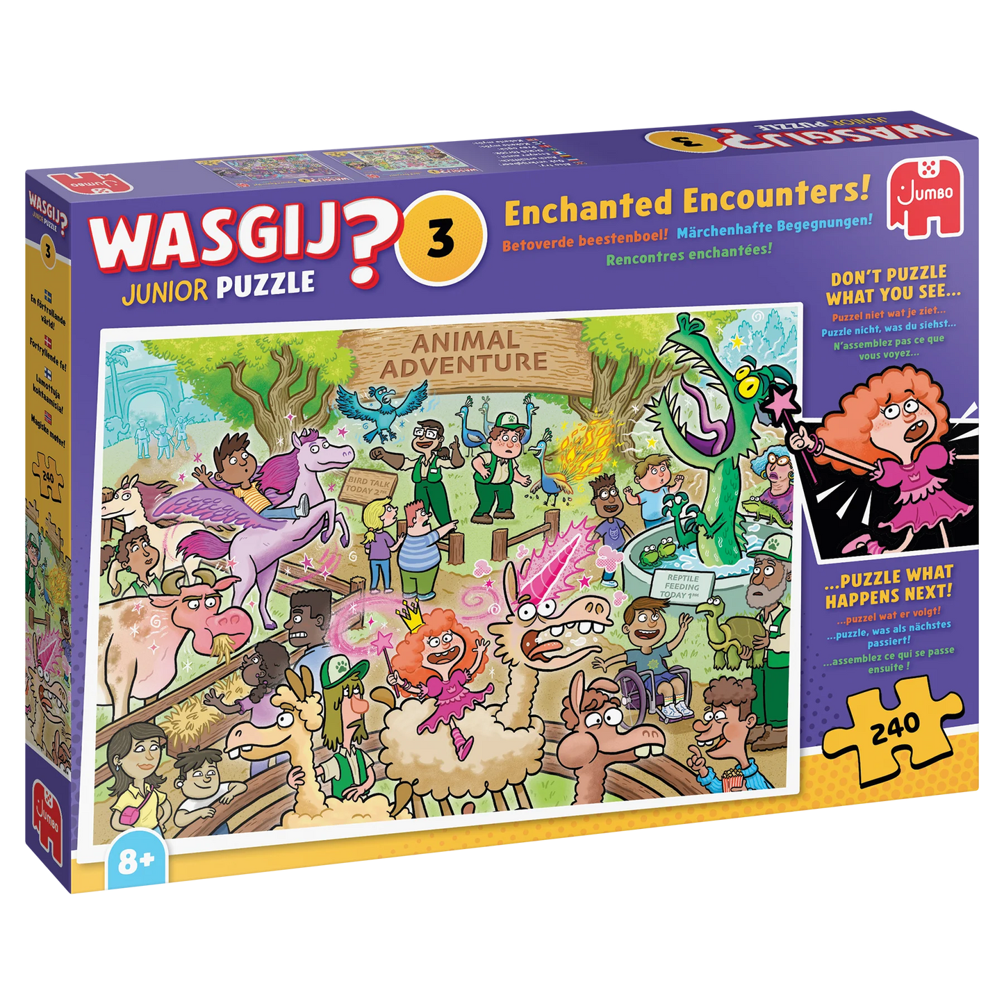 Pusle "Wasgij Junior 3 - Enchanted Encounters!" 240 tk