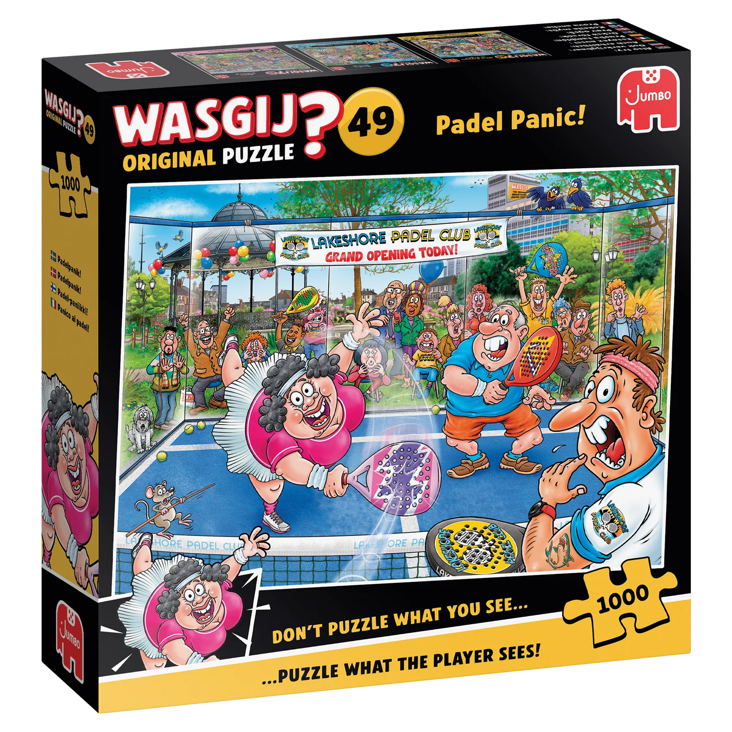 Pusle "Wasgij Original 49 - Padel Panic!" 1000 tk
