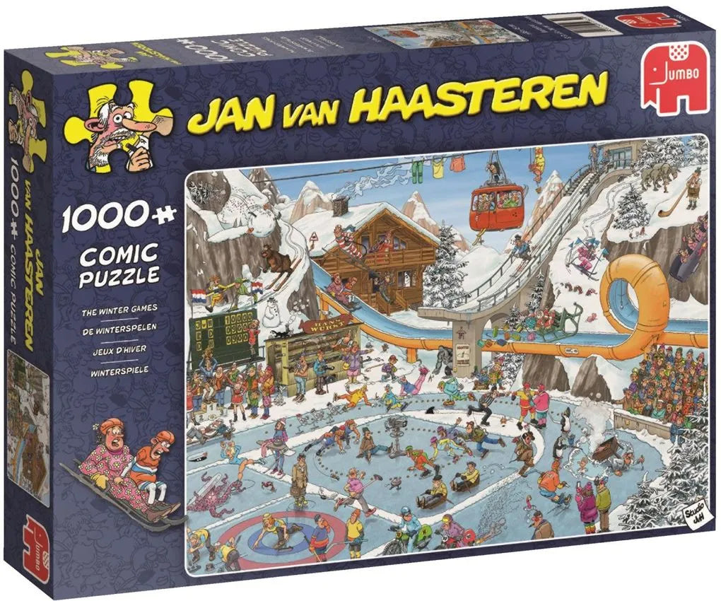 Pusle "Winter Games" 1000 tk-108 Jigsaw Puzzles-Brain Games OÜ