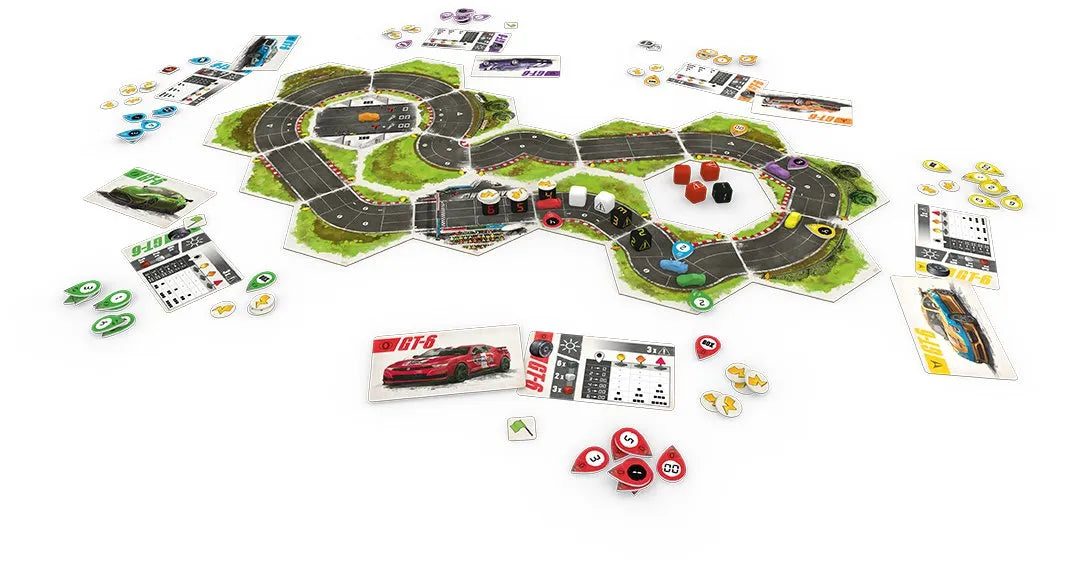 Rallyman: GT-101 Board / Card Games-Brain Games OÜ
