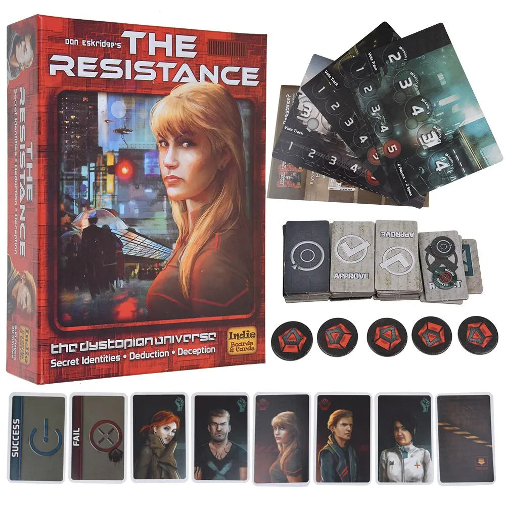 Resistance 3rd Ed.-001 Board / Card Games-Brain Games OÜ