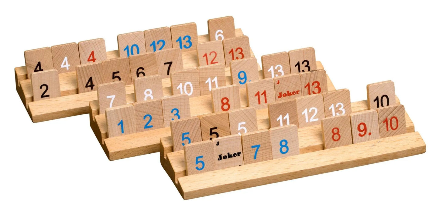 Rummy - puidust karbis-101 Board / Card Games-Brain Games OÜ