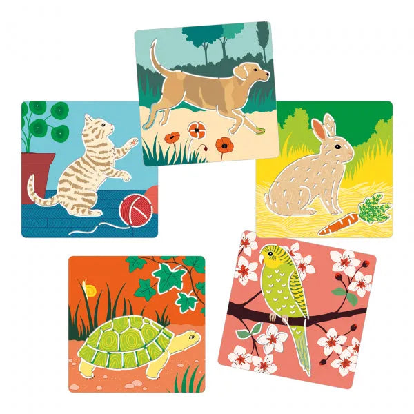 Šabloonid "Cute companions"-001 Board / Card Games-Brain Games OÜ
