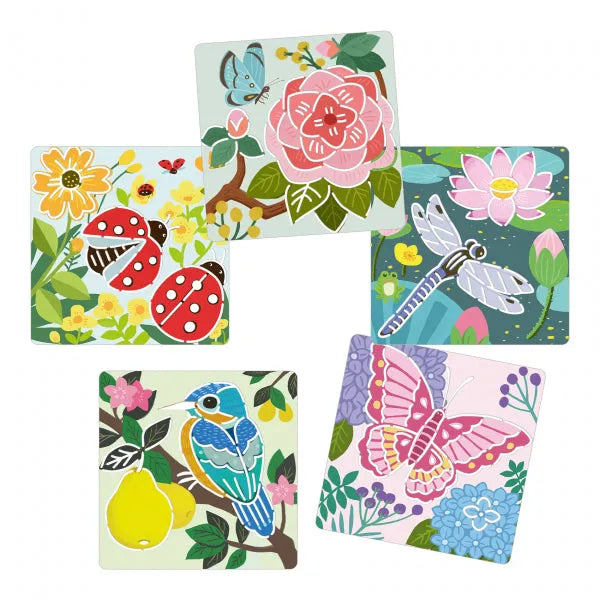 Šabloonid "Garden wings"-001 Board / Card Games-Brain Games OÜ