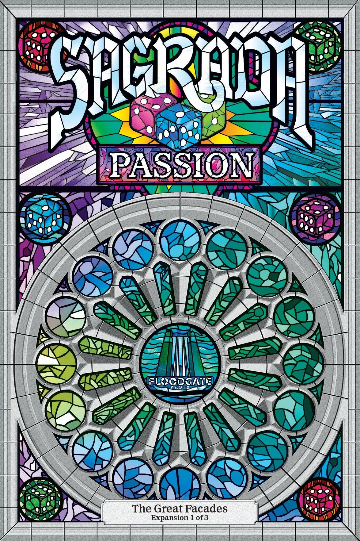 Sagrada: The Great Facades - Passion-001 Board / Card Games-Brain Games OÜ