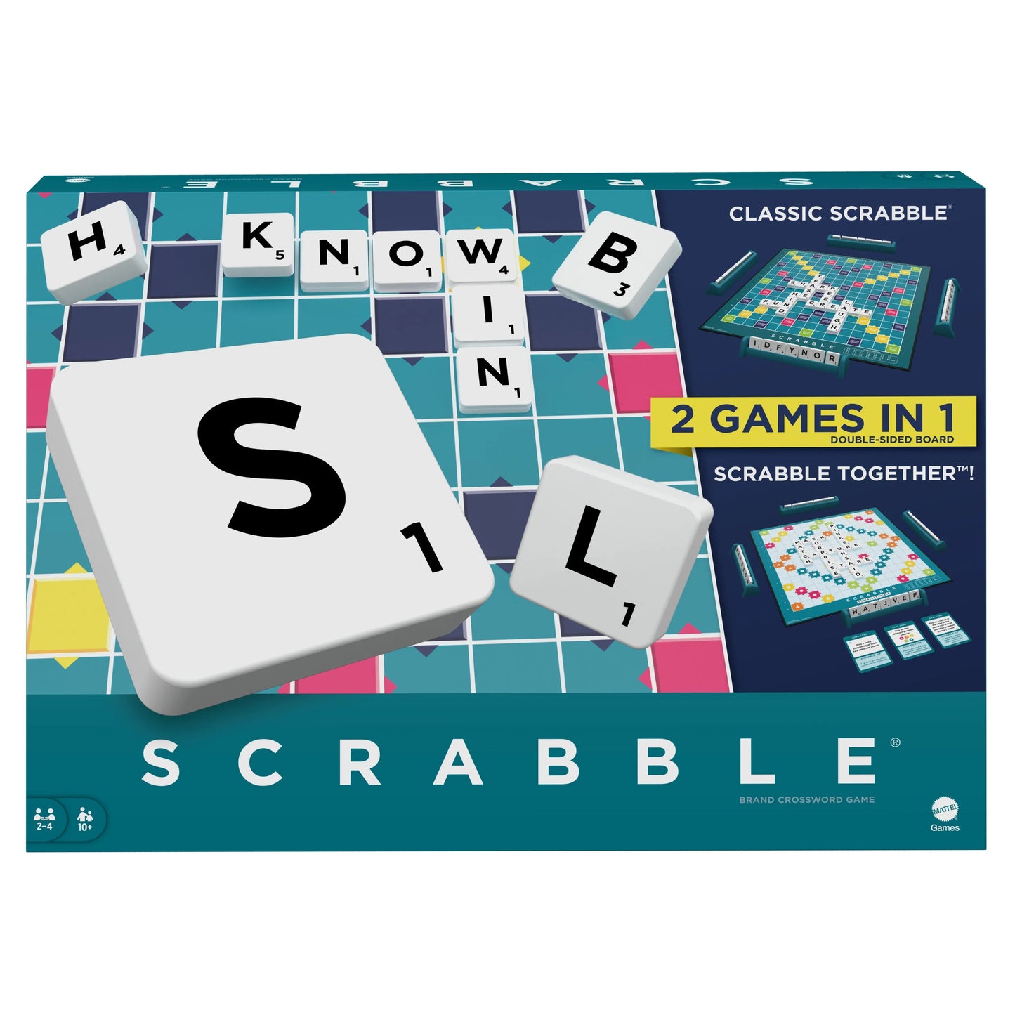 Scrabble Together 2in1 ENG-001 Board / Card Games-Brain Games OÜ