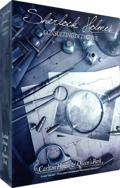 Sherlock Holmes Consulting Detective: Carlton House & Queen's Park-001 Board / Card Games-Brain Games OÜ