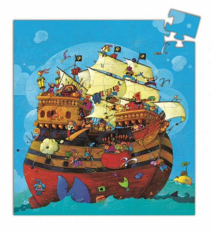Siluettpusle "Barbarossa's Boat" 54 tk-008 Jigsaw Puzzles-Brain Games OÜ