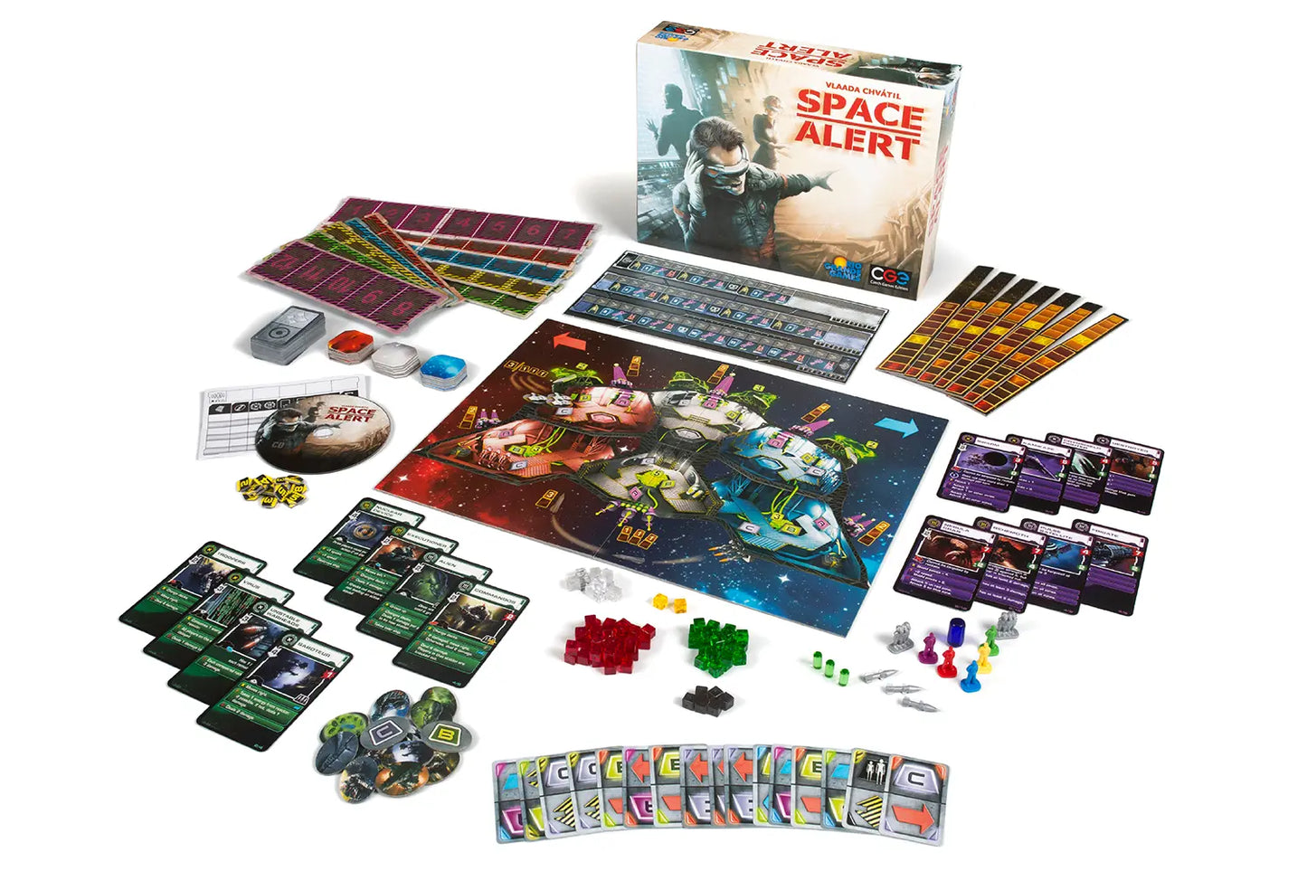 Space Alert-001 Board / Card Games-Brain Games OÜ