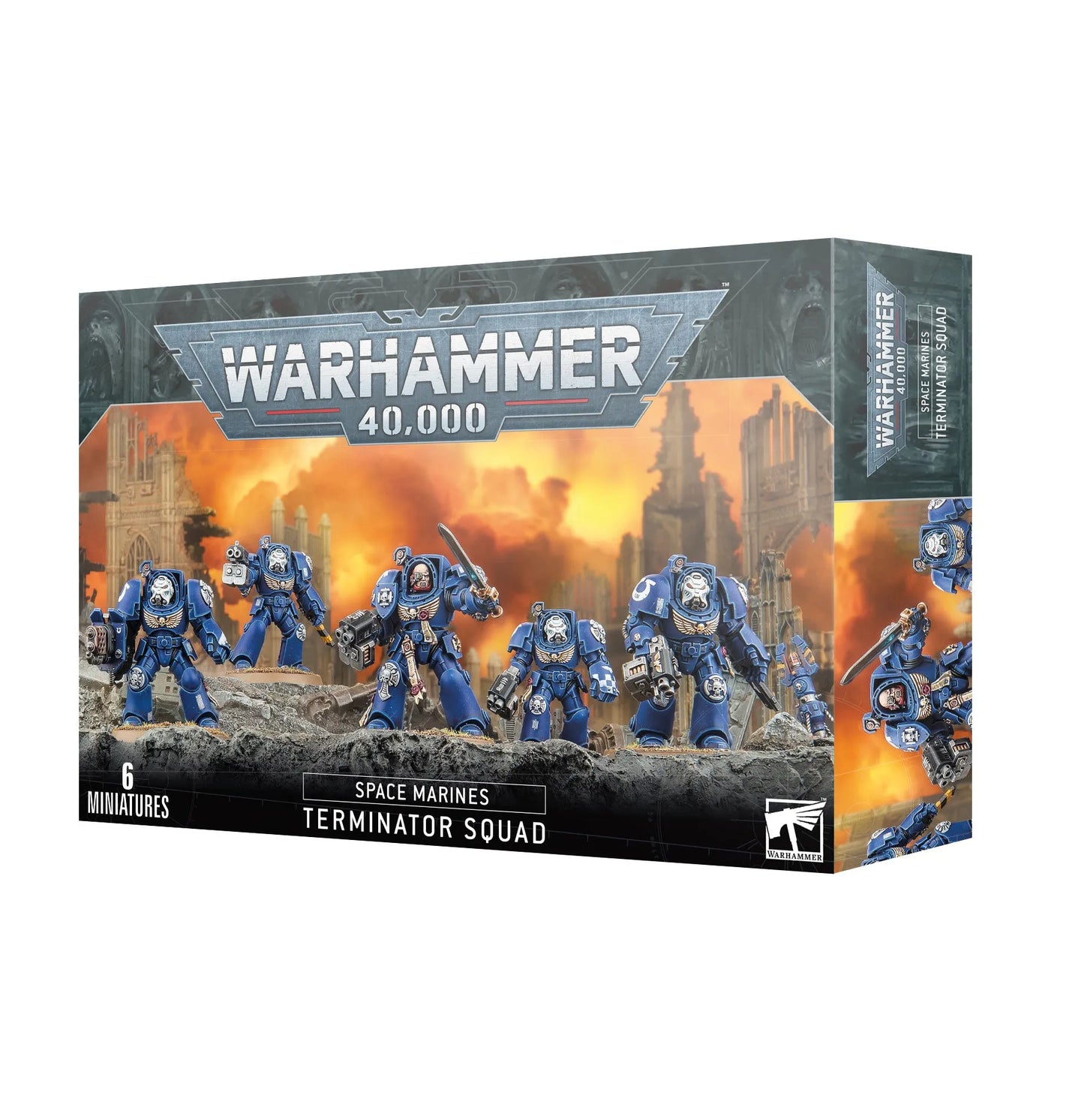 Space Marines: Terminator Squad-003 Miniature Gaming-Brain Games OÜ