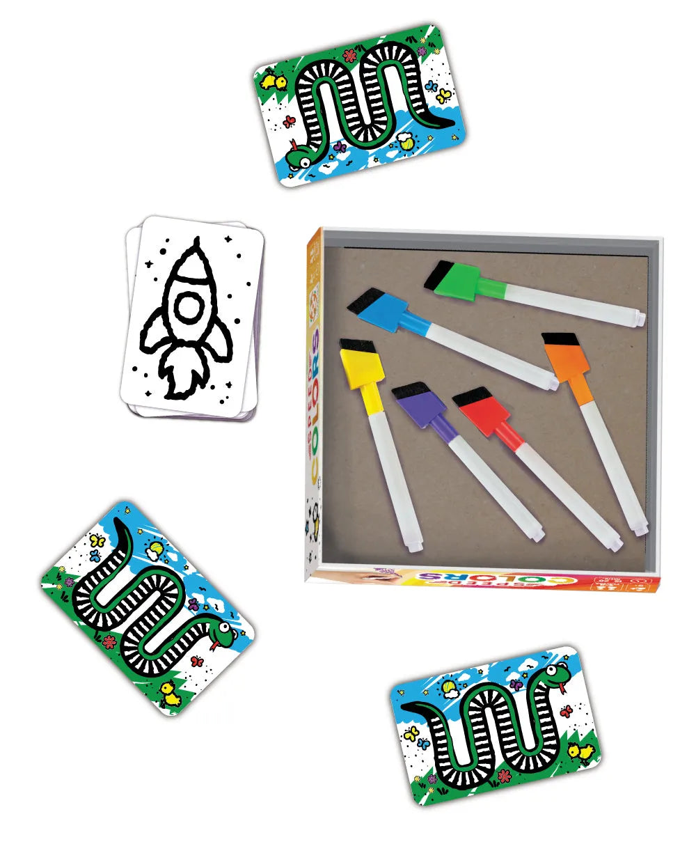 Speed Colors-w101 WHS Board / Card Games-Brain Games OÜ