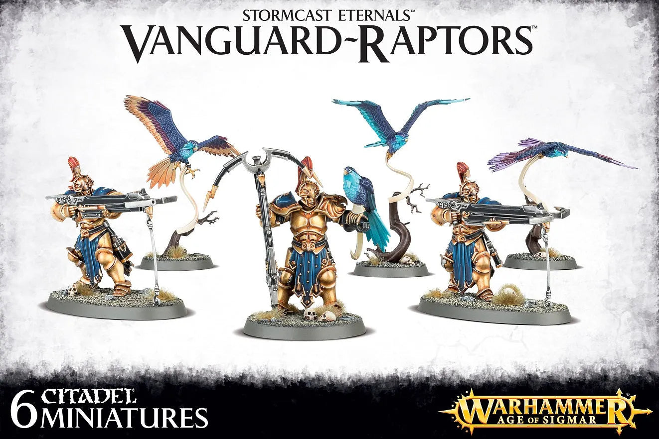 Stormcast Eternals: Vanguard-Raptors-003 Miniature Gaming-Brain Games OÜ