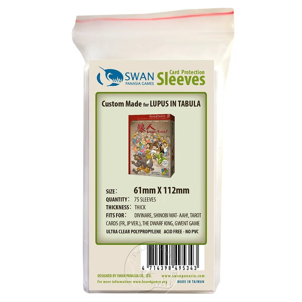 Swan kaitsekiled: Thick - 61 x 112 mm-104 Accessories-Brain Games OÜ