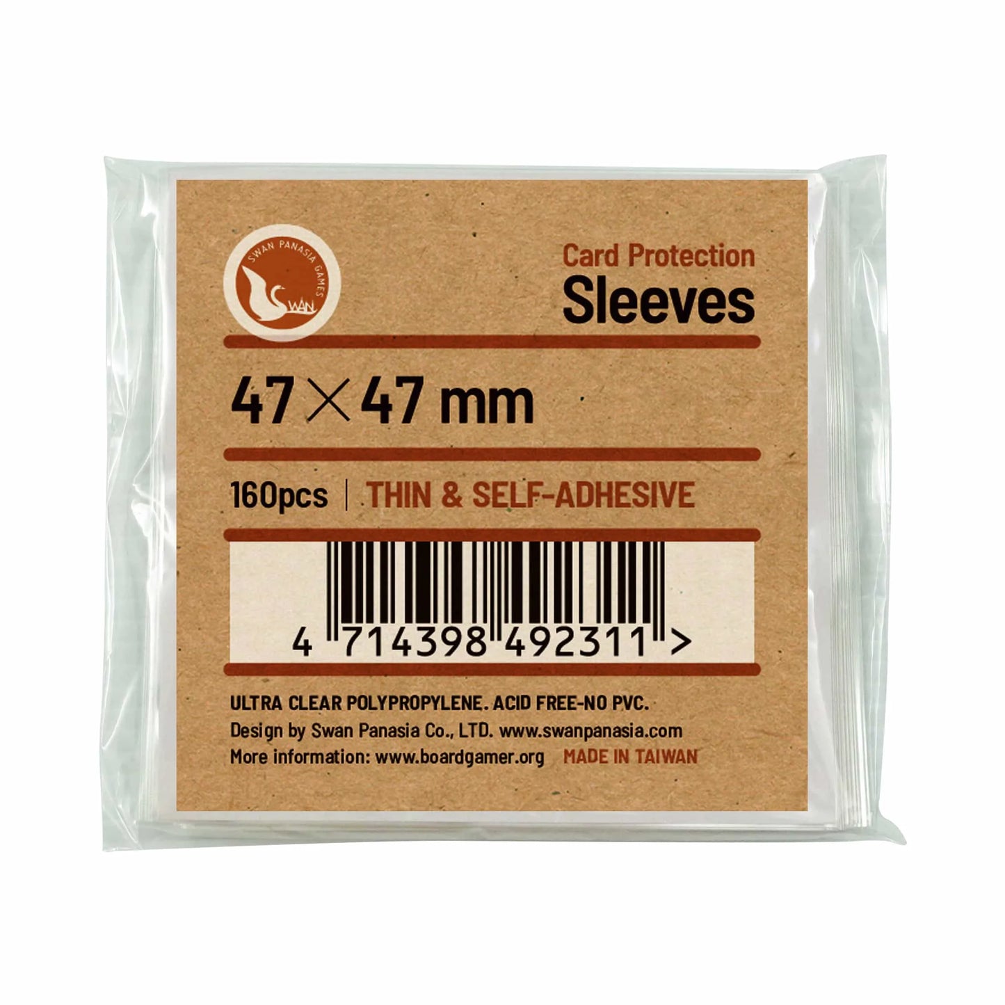 Swan kaitsekiled: Thin & self-adhesive 47 x 47 mm-w104 WHS Accessories-Brain Games OÜ