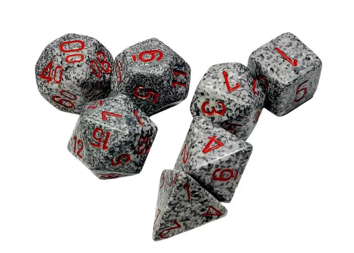 Täringukomplekt Speckled Granite (7)-004 Accessories-Brain Games OÜ