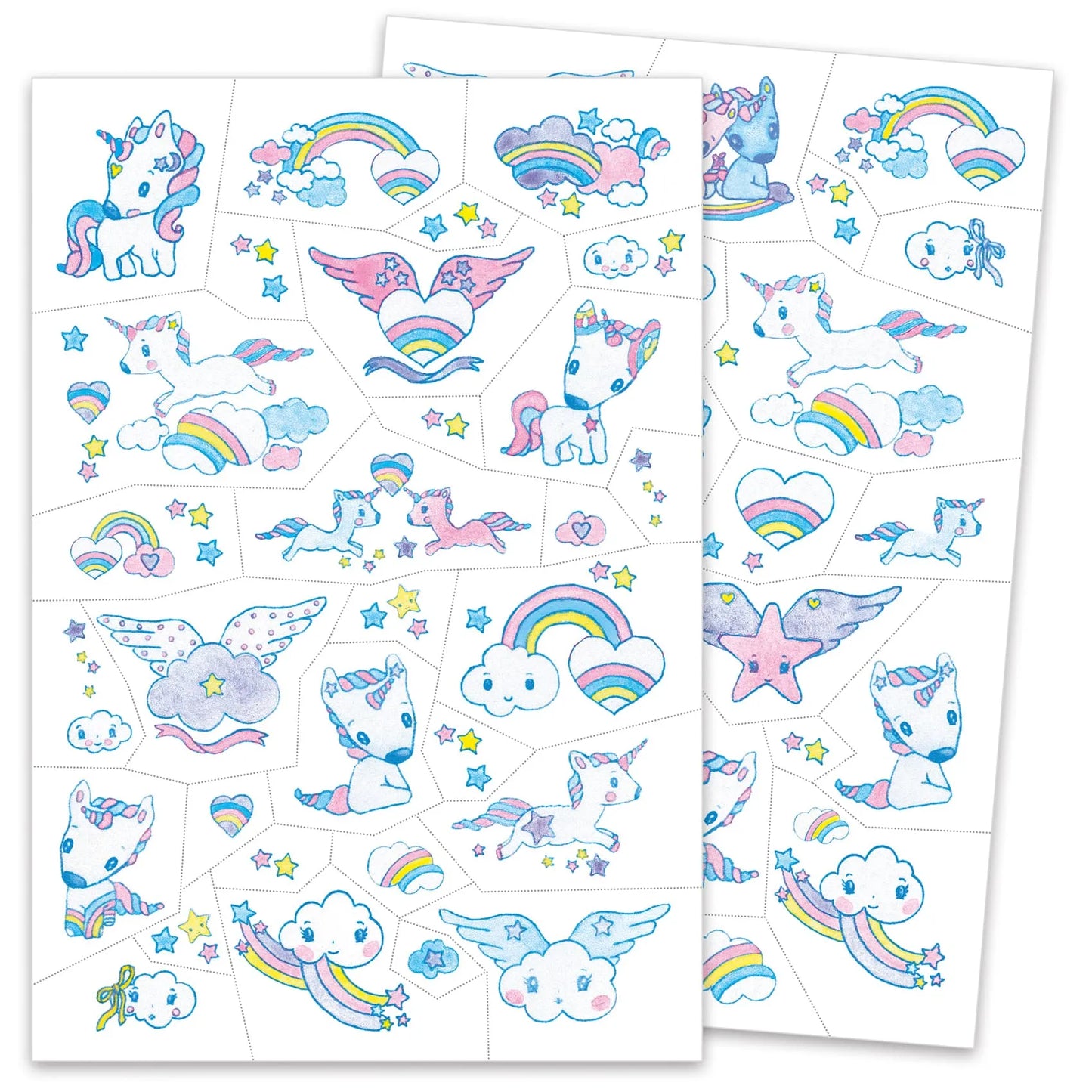 Tätoveeringud "Unicorns"-010 Toys-Brain Games OÜ