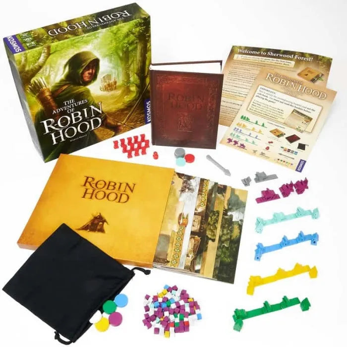 The Adventures of Robin Hood-w001 WHSX Board / Card Games-Brain Games OÜ
