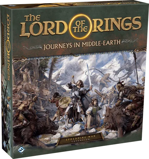 The Lord of the Rings: Journeys in Middle-Earth Spreading War-001 Board / Card Games-Brain Games OÜ