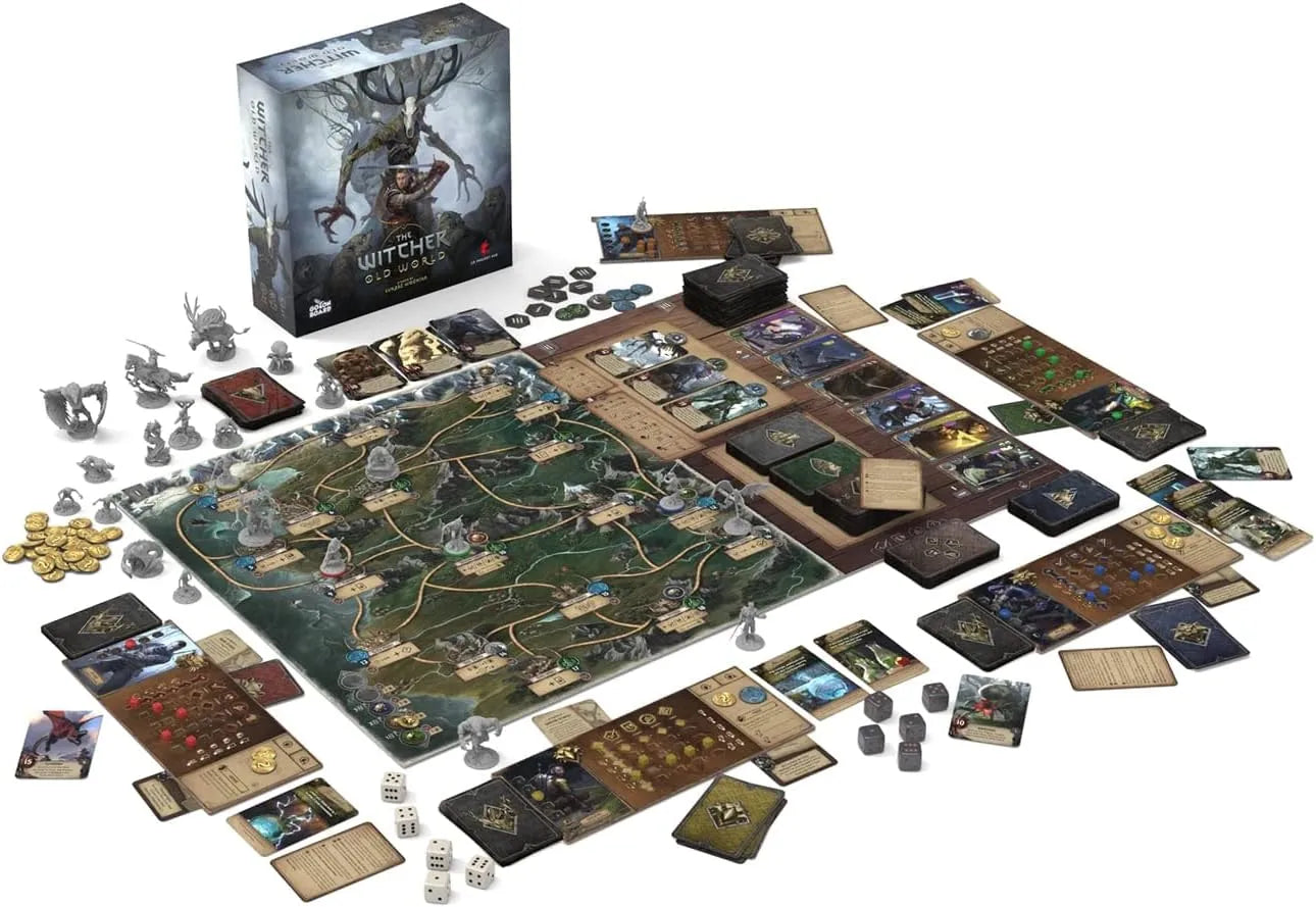 The Witcher: Old World Deluxe Edition-101 Board / Card Games-Brain Games OÜ