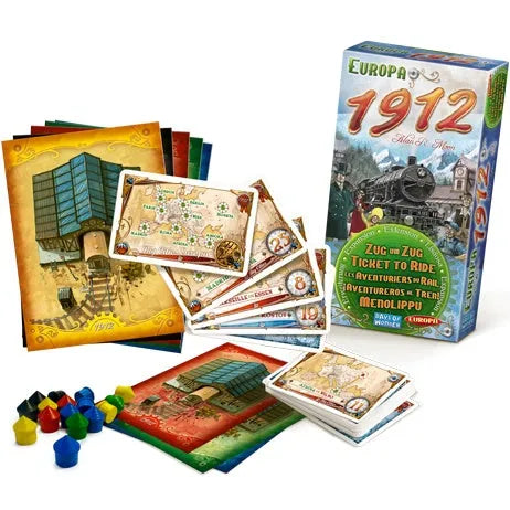 Ticket To Ride Europa 1912-001 Board / Card Games-Brain Games OÜ
