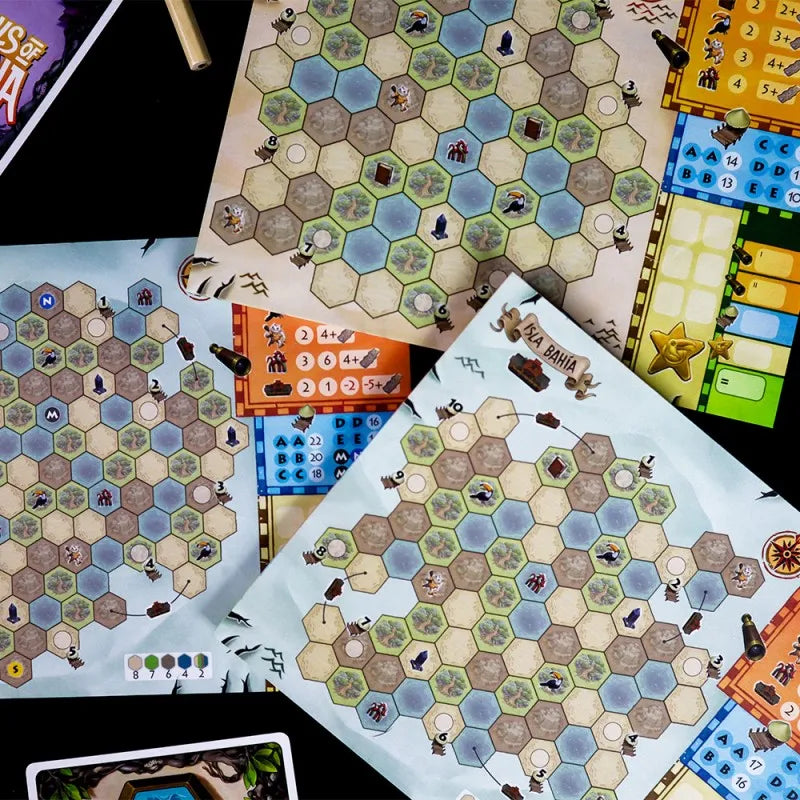Trails of Tucana with Ferry Expansion-101 Board / Card Games-Brain Games OÜ