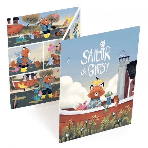 Ülekandelehed "Sailor & Gipsy"-010 Toys-Brain Games OÜ