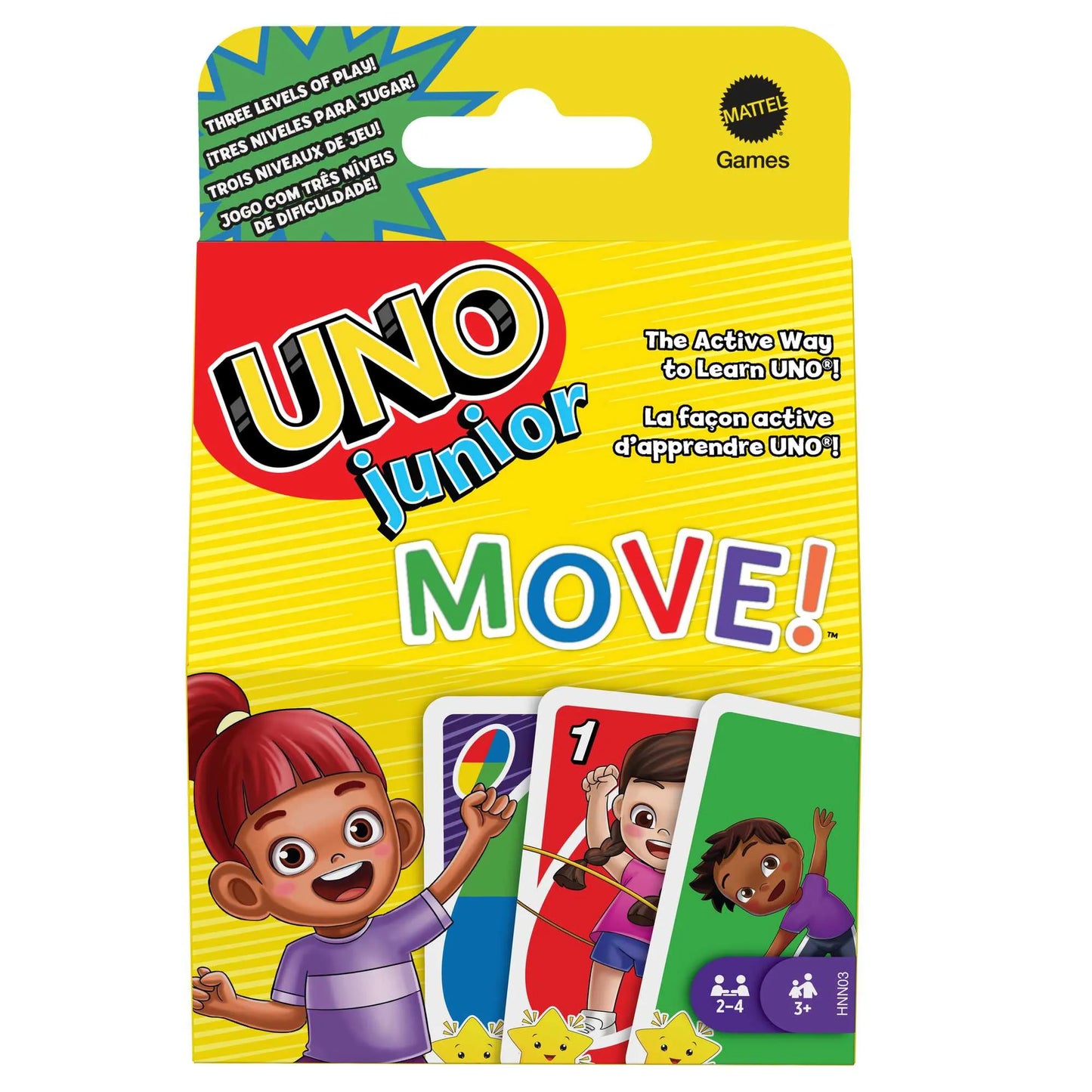UNO Junior Move!-Lastemängud-Brain Games OÜ
