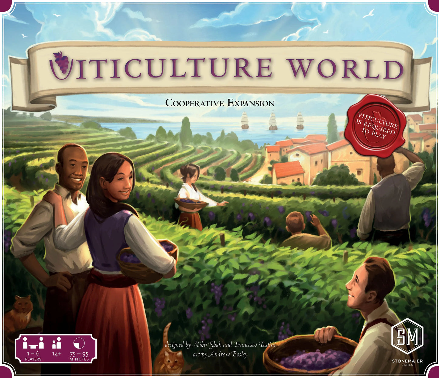 Viticulture World: Cooperative Expansion-001 Board / Card Games-Brain Games OÜ