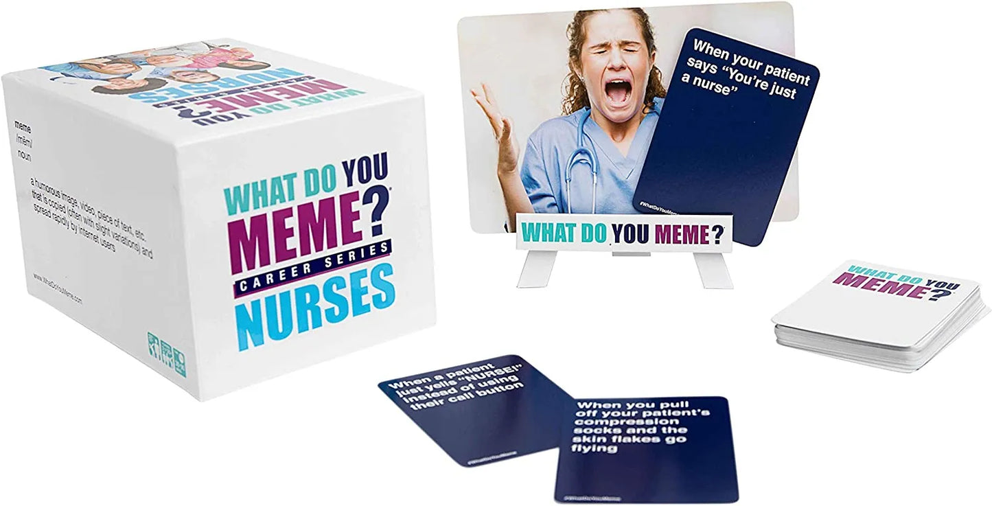What Do You Meme? Career Series: Nurses-101 Board / Card Games-Brain Games OÜ