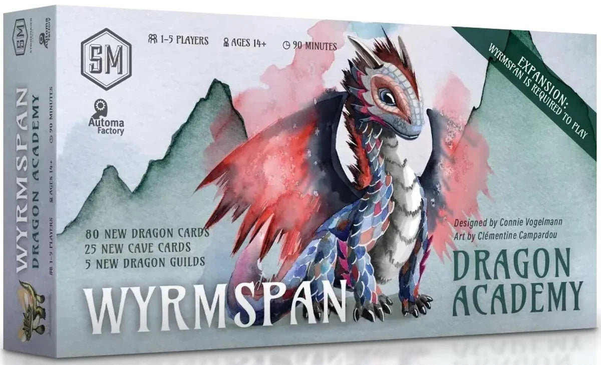 Wyrmspan: Dragon Academy-101 Board / Card Games-Brain Games OÜ